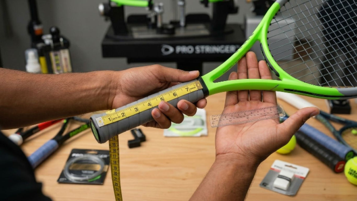 Tennis Racket Grip Size Guide: How to Measure, Choose & Adjust Your Grip