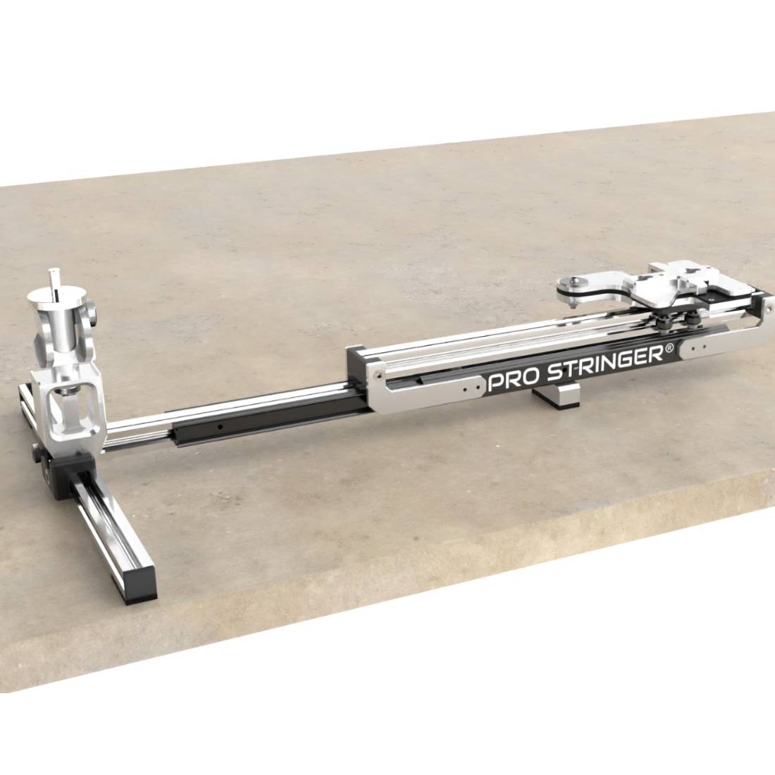 ProPod TriStand at a tennis court, machine and racquet sold separately